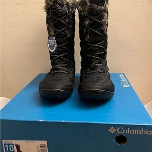 Columbia Black Winter & Rain Boots